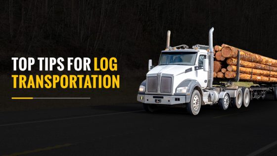 Top Tips for Log Transportation