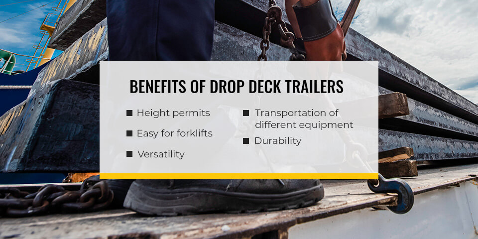 Benefits of Drop Deck Trailers