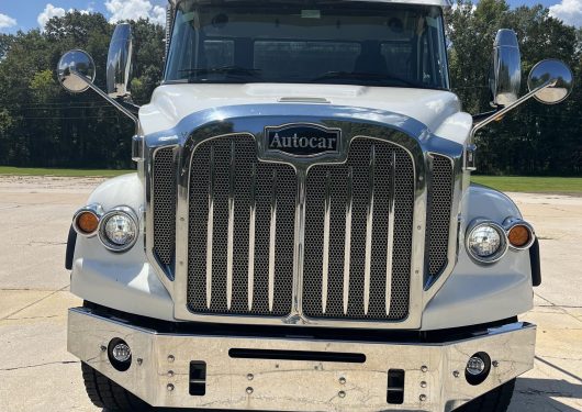 Front of semi vtruck