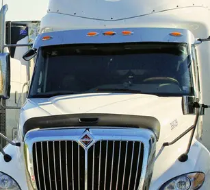 Truck windshiled
